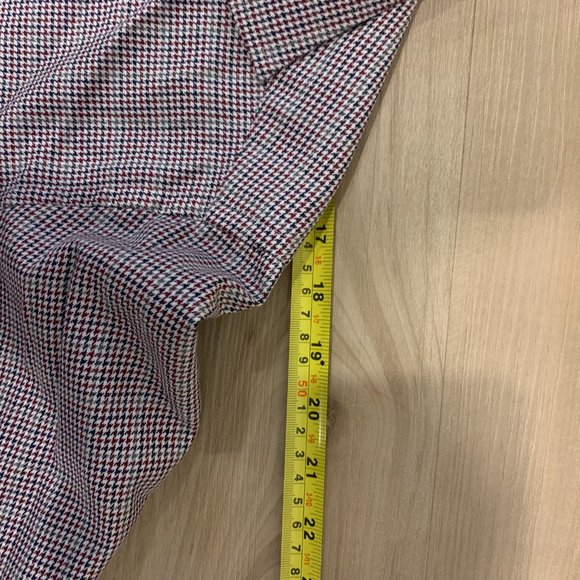 Eton Men's Luxury Button up dress shirt 39 15.5 neck missing top button - Picture 11 of 13